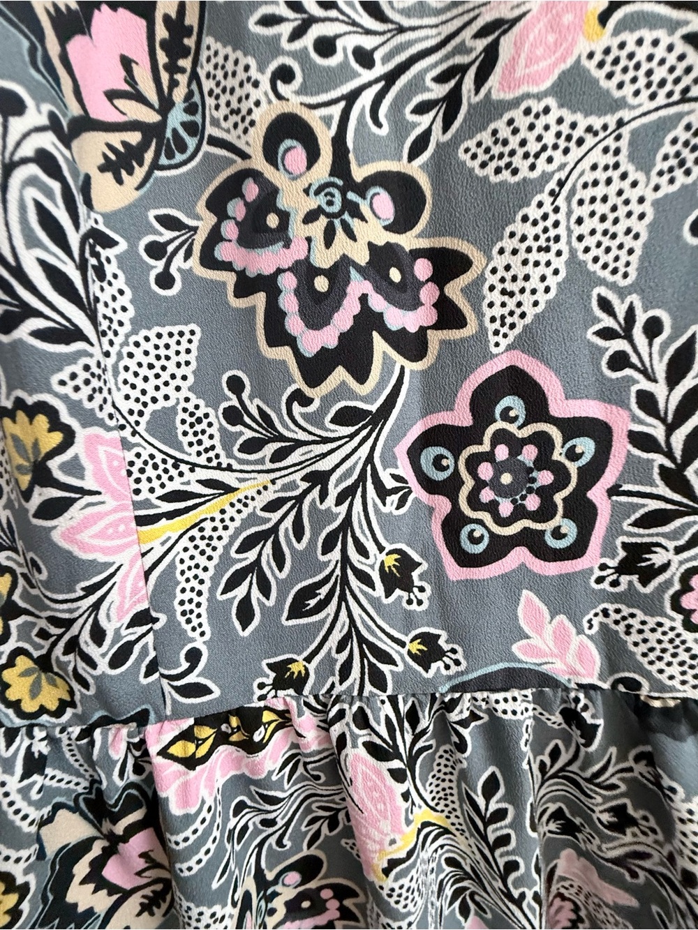 LOFT Paisley Sleeveless maxi Dress - Picture 4 of 5